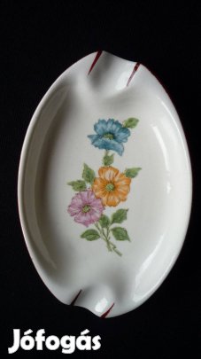 Hamutartó Virág mintás Kiváló ajándék Antik porcelán Budapest Aquincum