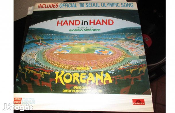 Hand in Hand Koreana bakelit hanglemez eladó
