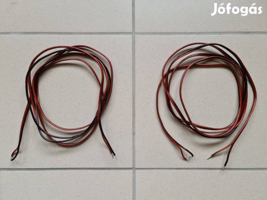 Hangfal kábel 2 x 280 cm jó minőségű