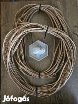 Hangfal kábel 2x11,5 méter 