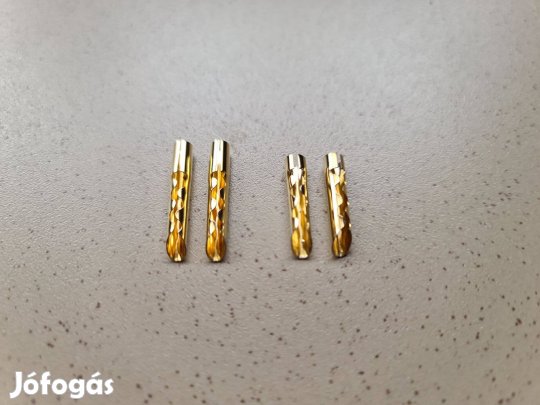 Hangfal kábel banándugó csatlakozó Beryllium-réz, aranyozott bevonat