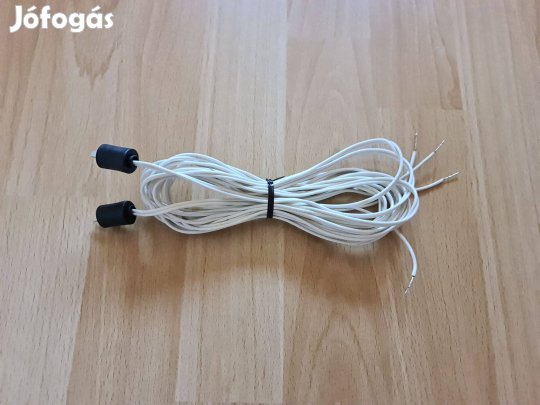 Hangfal kábel pár din csatlakozóval szerelt 2 x 247 cm