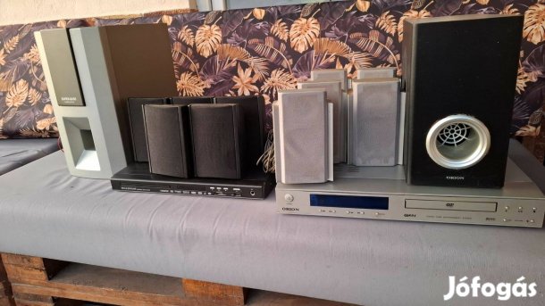 Hangfalak és 2 DVD lejátszó (hibás)