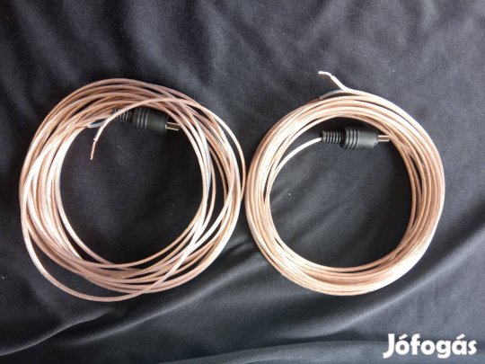 Hangfalkábel DIN késes régi tipusú dugóval