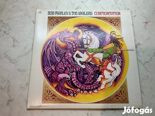 Hanglemez Bob Marley Confrontation Bakelit lemez
