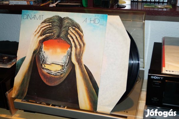 Hanglemez bakelit LP Dinamit a híd karcmentes szép állapot rock