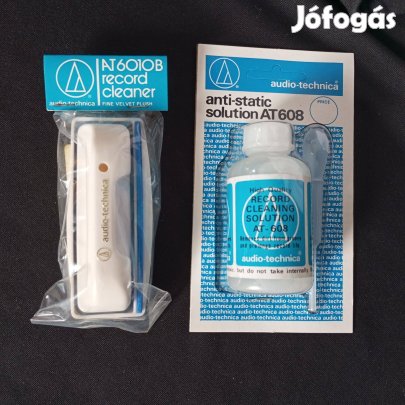 Hanglemez tisztító Audio Technika japán bársony kefe antisztatikus fol