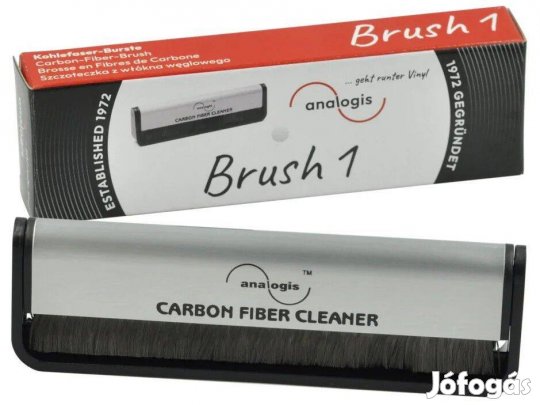 Hanglemez tisztító szénszálas kefe - Analogis Brush bakelit lemezekhez