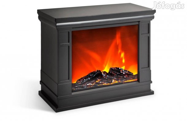 Hangulatvilágítás Elemes kandalló LED-es lánghatással - 25x12x20cm
