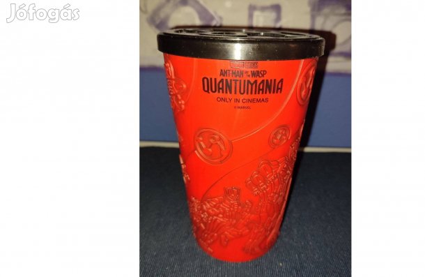 Hangya és Darázs - Quantum mánia Marvel eredeti mozis pohár (új)