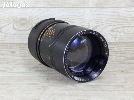 Hanimar auto "S" 135mm 1:2.8 objektív - M42 csatlakozással