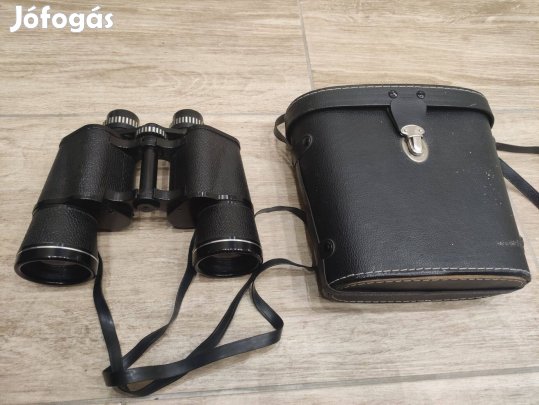 Hanimex 7x50 es régi fém házas távcső szép állapotban