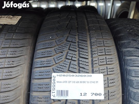 Hankook WINTER ICEPT EVO2 W320 205/55R17 91H DOT4422 5MM HASZNÁLT