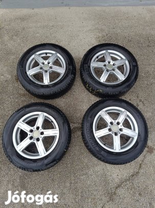 Hankook Winter i*cept RS2 195/65 R15 téli kerékszett alufelnivel eladó