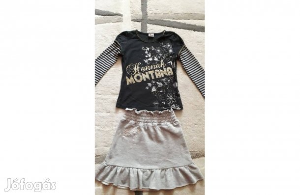 Hannah Montana kislány szett 4-5 év szép állapotban 1500 Ft