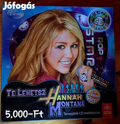 Hannah Montana társasjáték CD melléklettel!
