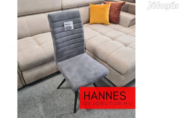 Hannes étkezőszék forgó zsámollyal antracit színben