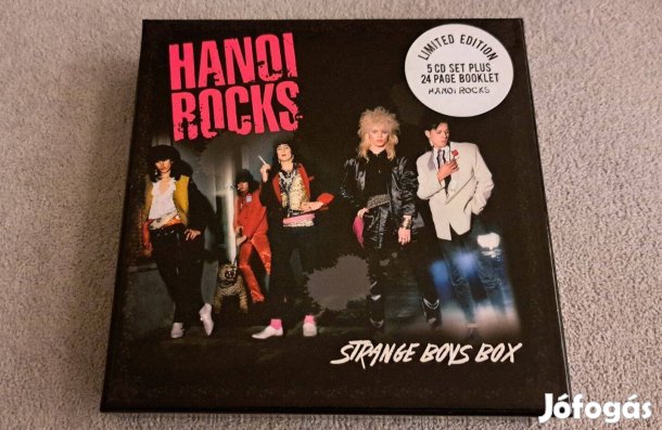 Hanoi Rocks - Strange Boys Box - 5 db CD