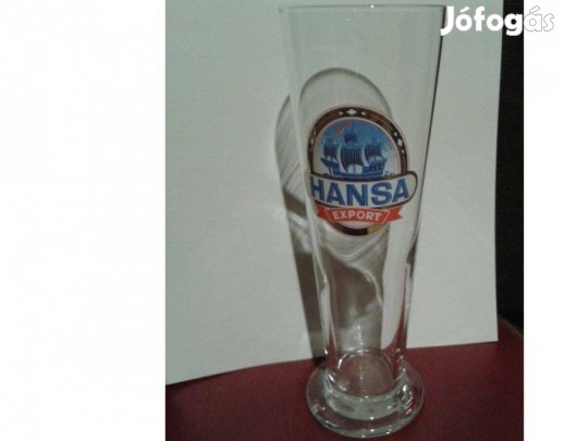 Hansa üveg pohár