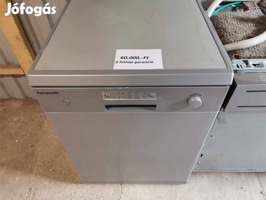 Hanseatic 3 tálcás szabadonálló mosogatógép garanciával