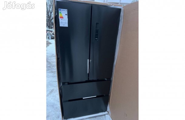 Hanseatic HFD18983CBI, 516 liter, franciaajtós hűtő, 390e.ft helyett!