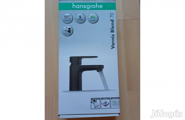 Hansgrohe Vernis Blend mosdócsaptelep,automata,fekete 71550670 Eladó!