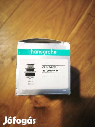 Hansgrohe push-open mosdólefolyó (click-clack) króm, új