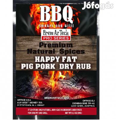 Happy Fat Pig Pork Dry Rub fŰszerkeverék 100g  (3027)