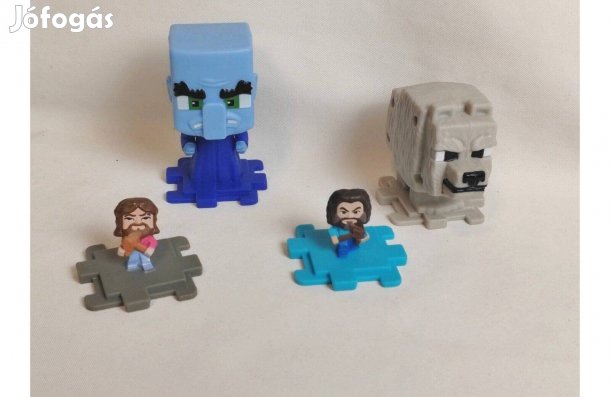 Happy Meal Minecraft McDonald's játékfigurák