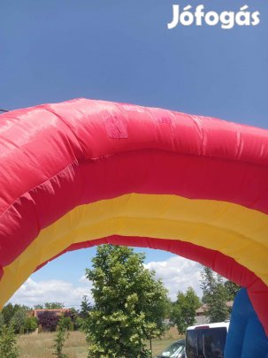 Happy-hopp Dupla csúszdas légvar