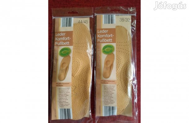 Harántemelős Bőr anatómiai gyógy talpbetét Új 45-46