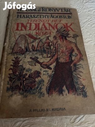 Haraszthy Ágoston: Tizenöt hét indiánok közt (Antikritkaság!)