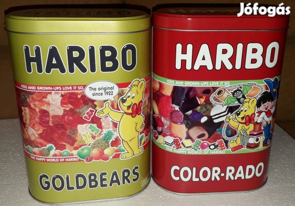 Haribo fémdoboz díszdoboz
