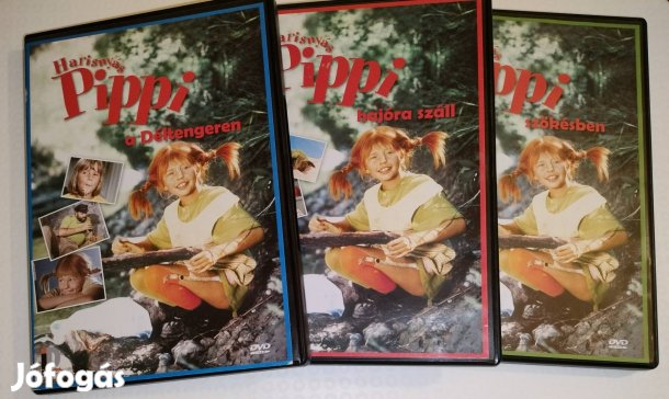 Harisnyás Pipi 3 rész dvd egyben 2999 ft
