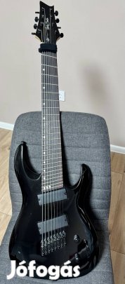 Harley Benton R-458BK elektromos gitár 8 húros