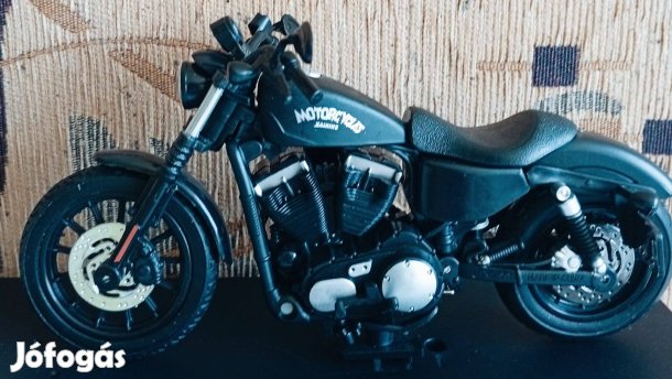 Harley Davidson Sportster makett modell 15 cm,es