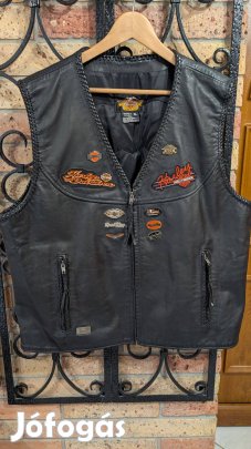 Harley Davidson USA bőrmellény