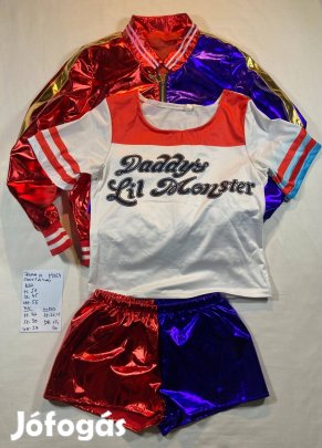 Harley Quinn jelmez, felnőtt jelmez M264