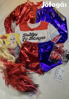 Harley Quinn jelmez, felnőtt jelmez, új M18