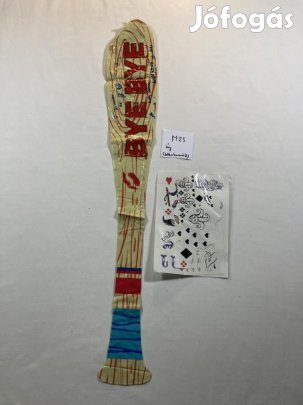 Harley Quinn jelmez kiegészítő, Harley Quinn baseball ütő, új M23