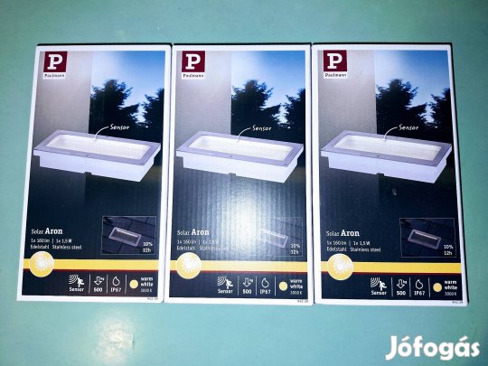 Harmad árba! Új Paulmann kültéri solar ledlámpa led padló lámpa