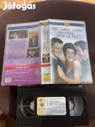 Hármadban szép az élet romantikus vhs