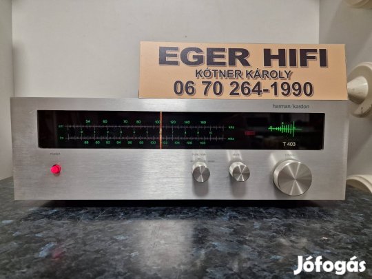 Harman Kardon T 403 gyönyörű analóg rádió tuner 