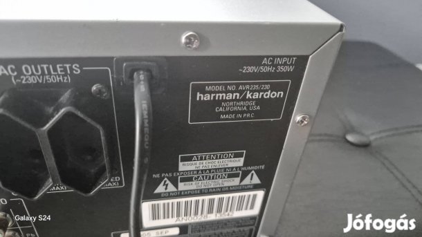 Harman Kardon avr 235 házimozi teljes szett. 