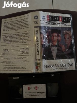 Hárman egy pár vhs nagytok intervideo