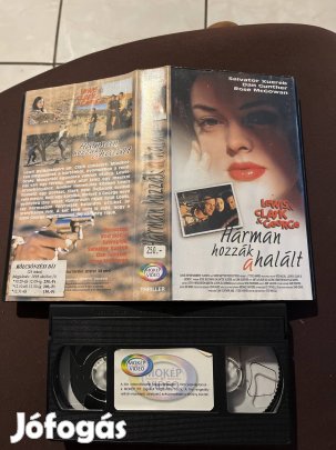 Hárman hozzák a halált vhs kistok thriller 
