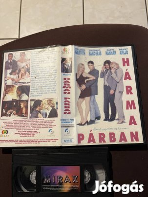 Hárman párban vigjáték vhs nagytok 