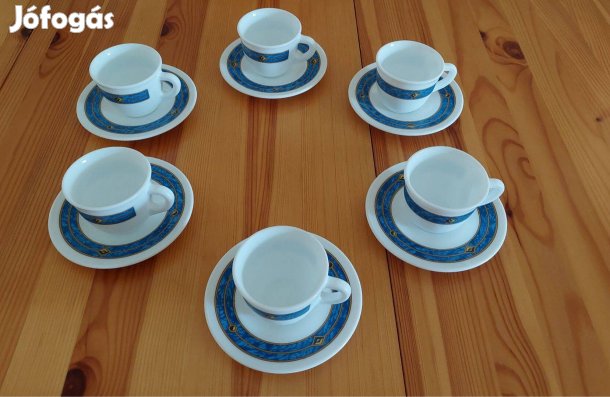 Harmónia, spanyol, jénai kávés készlet