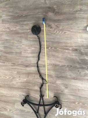 Három ágú kovácsolt vas csillár