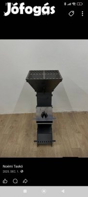 Három az egyben rakéta kályha